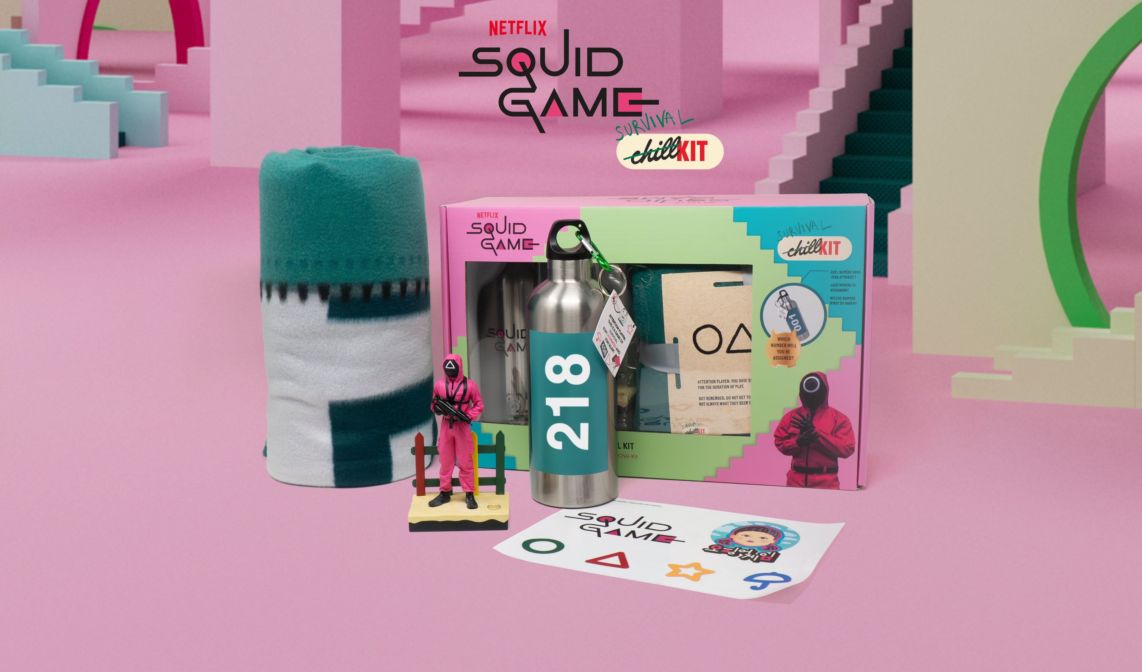 Survie aux jeux garantie avec le Squid Game Survival Kit