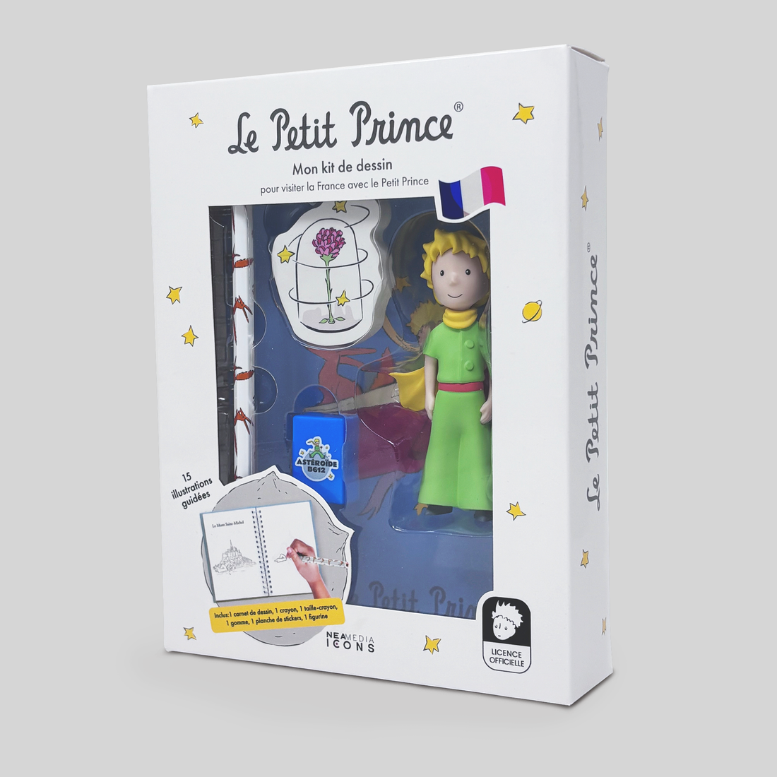 Coffret carnet dessin Petit Prince