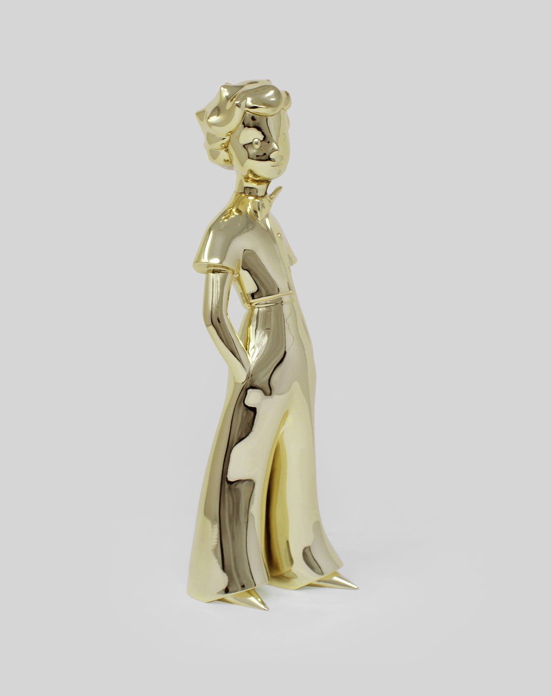 Statue - Le Petit Prince - 30cm - Doré