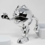 pac-man_silver_richard_orlinski_bandai_namco_neamedia_icons_sculpture_art_18_cm
