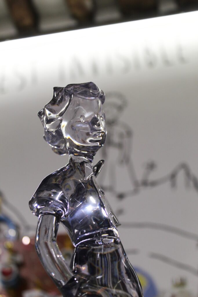 statue du Petit Prince cristal par Neamedia Icons soirée de lancement