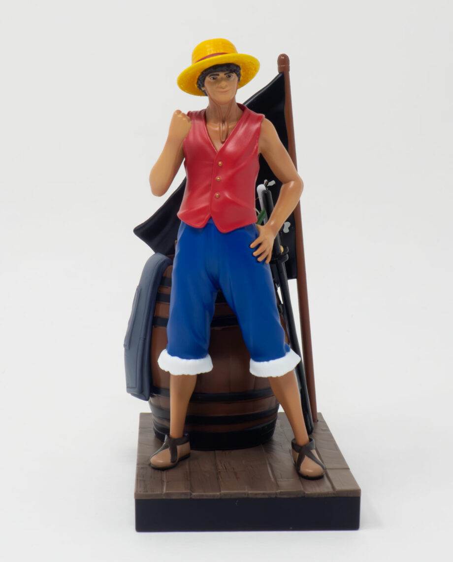 Neamedia Icons One Piece Netflix Chill Kit luffy figurine front side