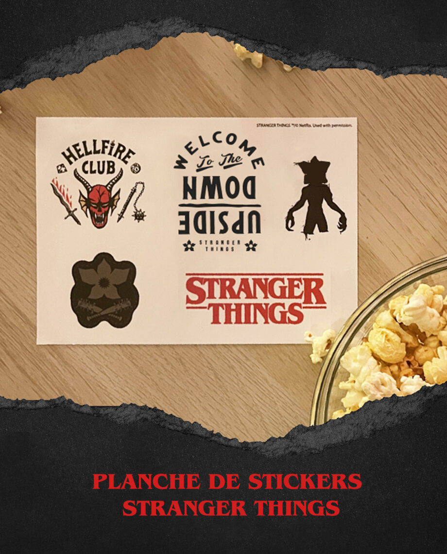 Neamedia Icons Stranger Things Netflix Chill Kit sitckers