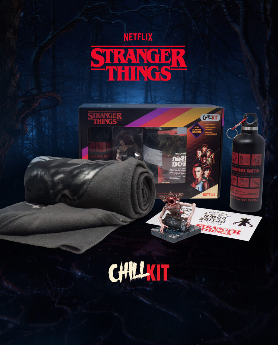 Netflix Chill Kit Stranger Things Gift Box