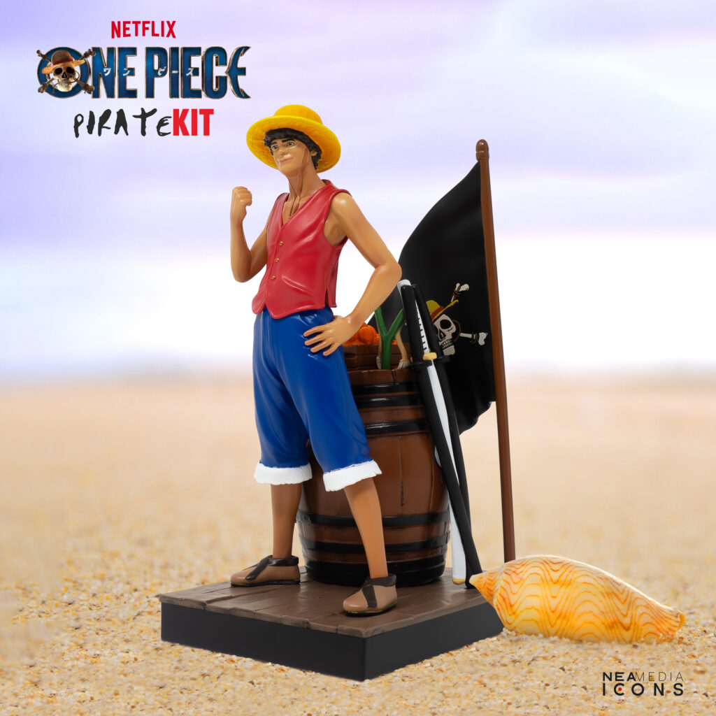 Chill Kit Netflix One Piece Neamedia Icons figurine luffy idée cadeau noël