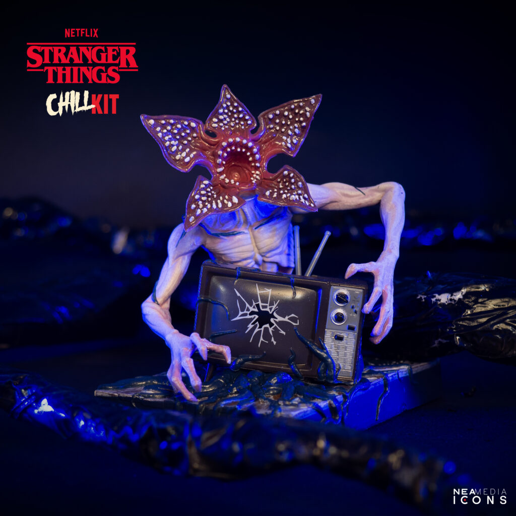 Chill Kit Netflix Stranger Things Neamedia Icons figurine démogorgon idée cadeau noël